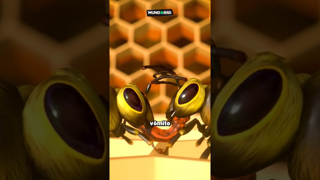 COMO ABELHAS FAZEM MEL?