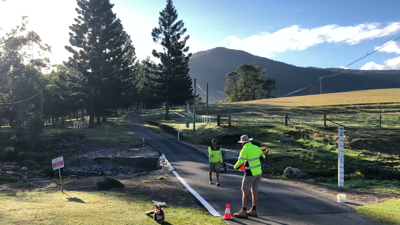 Precise Line Marking Gold Coast; Line marking with a view
