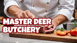 Famous Deer Processing 101: Breaking Down Deer Hindquarter and Muscle Identification With Chef Albert Wealth
