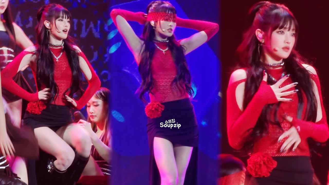 250215 (G)I-DLE Minnie Fancam 'HER + Cherry Sky' @HANTEO MUSIC AWARDS 한터뮤직어워즈 / 여자아이들 민니 직캠