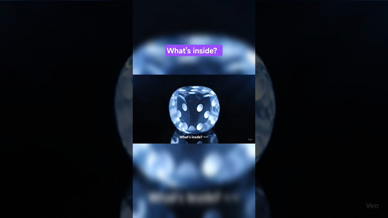 Crystal Dice Cut ✨ | Hypnotic Loop Shorts 