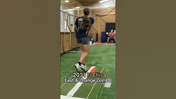 Just turned 12, already impressive! #softball #softballpitching #fastpitchpower #shorts