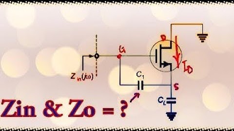 Find The Input and Output Impedance !