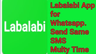 Labalabi App for Whatsapp Tutorials with Talkback . screenshot 1