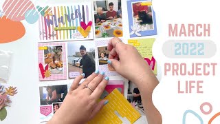 March Project life |||  Studio Calico ||| Eva Marie Memories