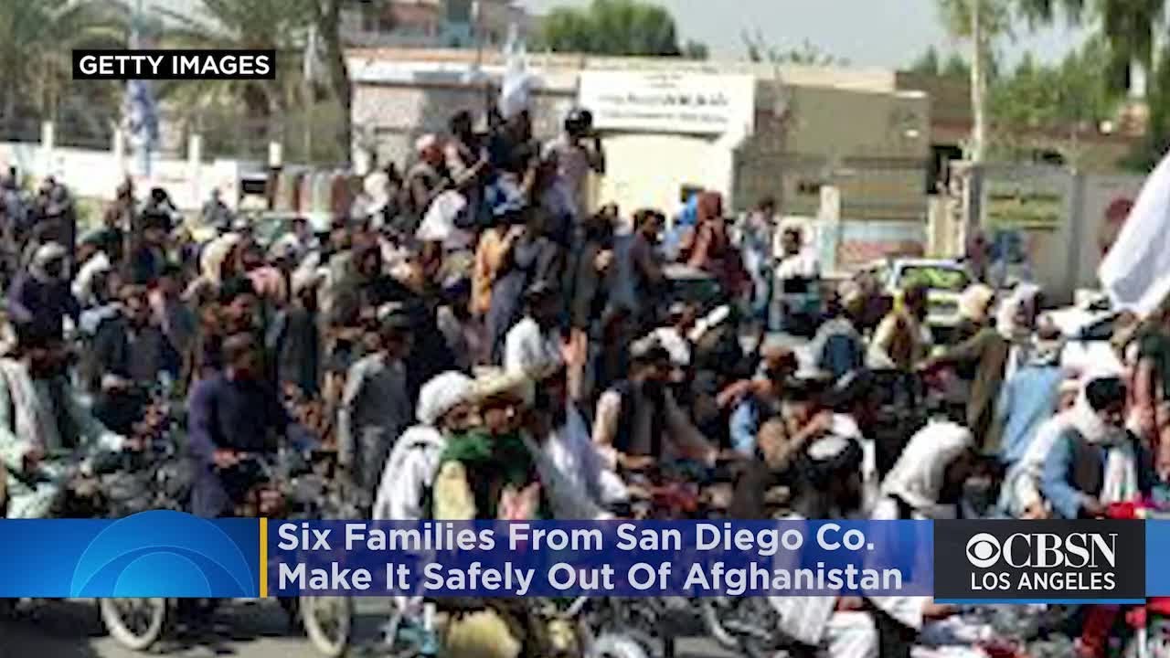 Several San Diego Students, Families Trapped In Afghanistan Get Out