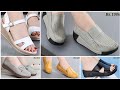 WOMEN DRESSES SLIP ON WEDGES SHOES COLLECTION VERY BEAUTIFUL FOOTWEAR DESIGN