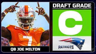 Joe Milton Draft GRADE | Patriots Draft Reaction w\/ Kyles \& Kadlick