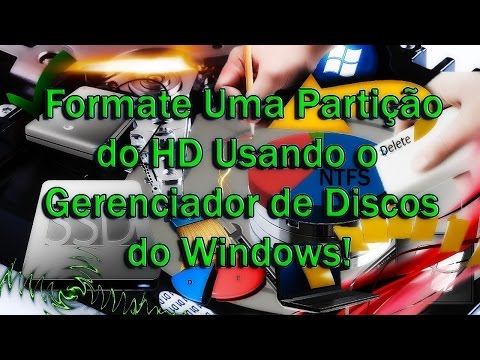 Vídeo: Como Formatar Uma Partição De Disco