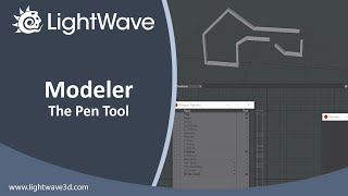 Lightwave 3D The Pen Line Tool