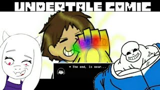 Undertale Comic Baby Frisk Has Infinite Power Now? Determination From Above