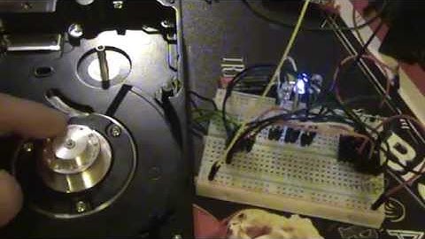 Hard drive motor as rotary encoder by gk