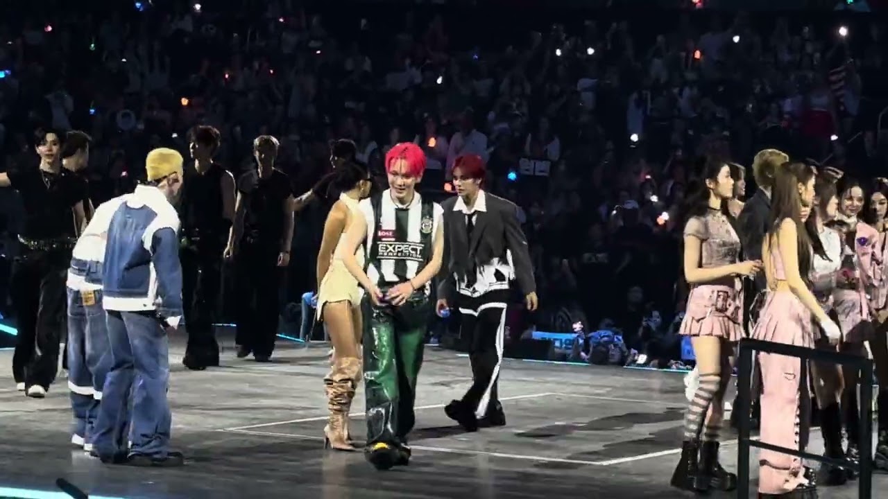 H x W (Hoshi and Woozi Seventeen) - Stupid Idiot Dream Stage and Kcon ending Kcon LA 2025 03/08/2025