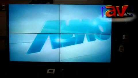 InfoComm 2012: Almo Professional A/V Talks About Its 2x2 Video Wall