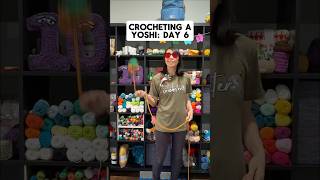 9-Day Crochet Yoshi Challenge Day 6
