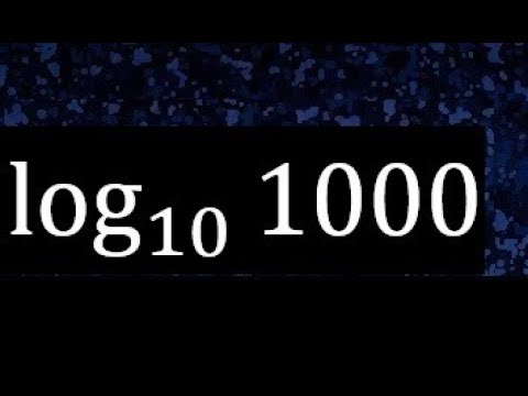 log10 เท่ากับ  Update 2022  log 10 1000 . Logaritmo con definicion