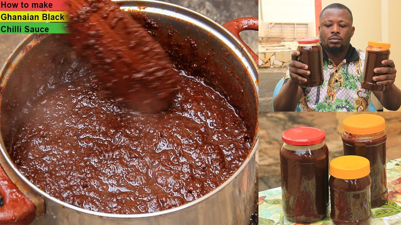 This is How to Make Ghanaian Hot Chilli Sauce 'Shito