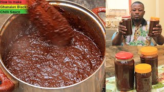 Let’s Make The Famous Ghanaian SHITO || Black Chilli Sauce + Tip To Make Your SHITO Last Longer screenshot 5