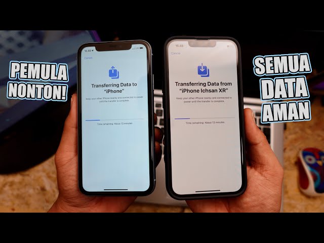 cara memindahkan data iphone lama ke iphone baru