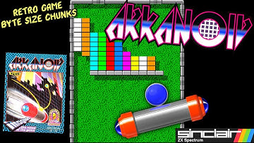 Arkanoid ZX Spectrum - Retro Game Byte Size Chunks!