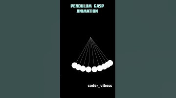 🔥😎💥 How to make  Pendulum Gasp Using Html, Css and Javascript 🔥😎💥💥#html #css #shortfeed