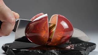 Cutting Open a Ruby Phoenix Egg 🔥 ASMR