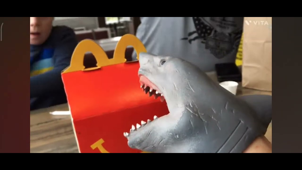 shark puppet MCDONALD'S part 2 - YouTube