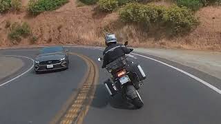 Moto ride from Mariposa Genoa over Ebbets pass