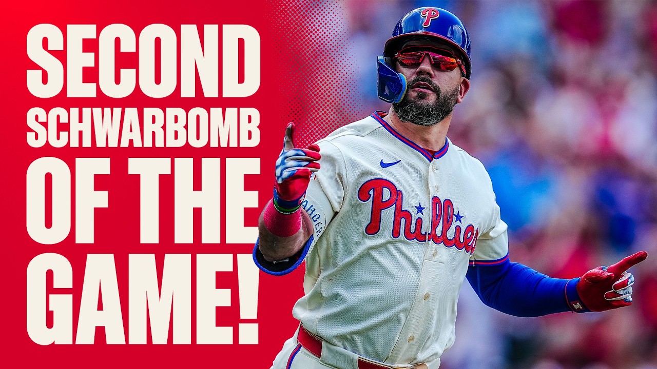 Kyle Schwarber's 2nd Home Run of the Game is a 448-FOOT BLAST! | Full At Bat