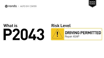 What is P2043 Engine Code [Quick Guide]