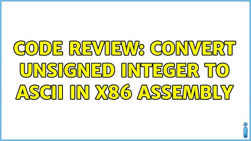 Code Review: Convert unsigned Integer to ASCII in x86 assembly
