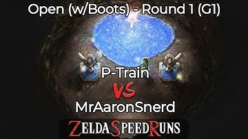 ALttPR AD Keys Tournament 2022: Round 1 (G1) - P-Train vs. MrAaronSnerd