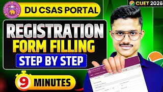 🚨 How To Fill DU CSAS Portal 2026 Phase 1 (Without Mistakes)| Step-by-Step CSAS Phase 1 Registration
