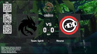 Team Spirit vs. Nouns - PGL Wallachia Season 1 - Group Stage - BO3 @4liver