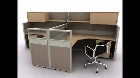 3D Model Executive Workstation Design Review