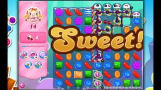 Candy Crush Saga Level 10950 - 2 Stars, 19 Moves Completed, No Boosters