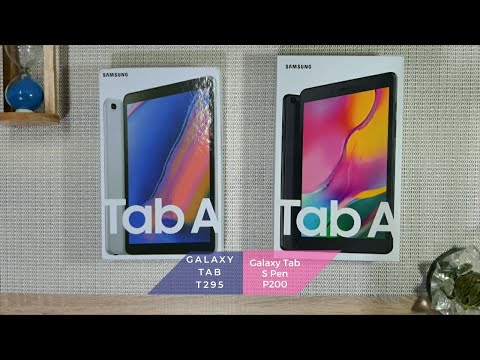 samsung galaxy tab A s pen comparison tab A t295 p200 quick review