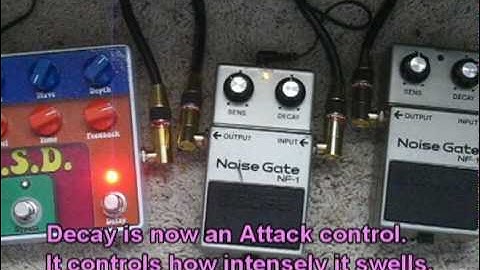 Griffin Effects Boss NF-1 Slow Gear Mod Demo