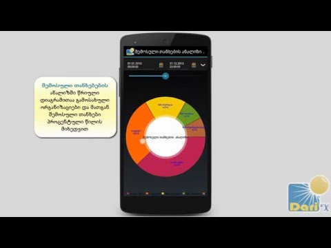 07. დარიექსი ანდროიდისთვის – ანგარიშგებები, ანალიზი