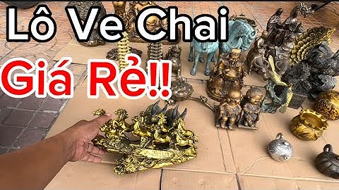 Lô ve chai bằng đồng xưa _ Bát bằng đồng _ Cặp Ngựa Đồng Xưa. #đồcổcầnthơ #đồcổ 