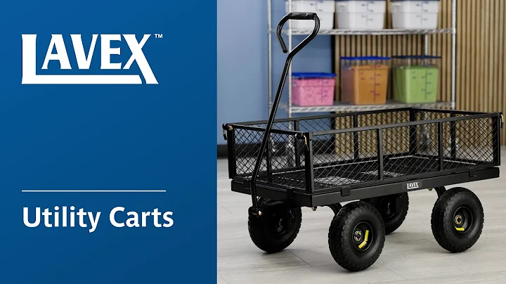Essential Guide to Lavex Utility Carts for Businesses