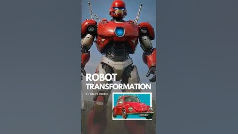 When Your Vintage Car Becomes a Transformer | Robot Transformation