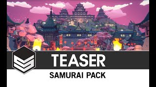 POLYGON Samurai Pack - (Teaser) 3D Low Poly Art for Games by #SyntyStudios