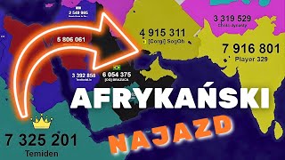 Atak Afryki na Półwysep Arabski i Azję ?! - Territorial.io