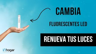 💡🔧 Renueva tus luces: Cambio fácil de fluorescente a LED