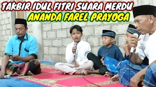 BIKIN MERINDING‼️ SUARA GEMA TAKBIR FAREL DI MASJID DEKAT RUMAH BARUNYA