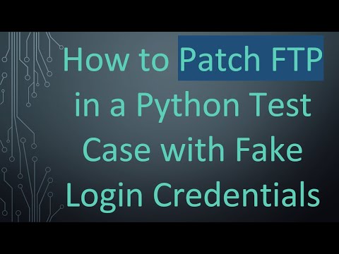 How to Patch