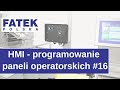 HMI - oprogramowanie paneli operatorskich Fatek cz.16 - Funkcje bezpieczeństwa