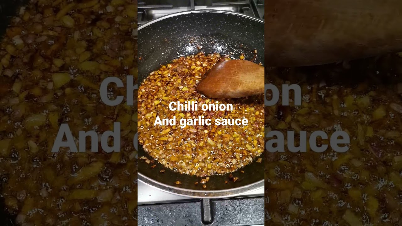 CHILLI ONION AND GARLIC SAUCE YouTube
