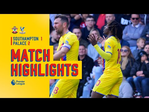 Southampton Crystal Palace Goals And Highlights